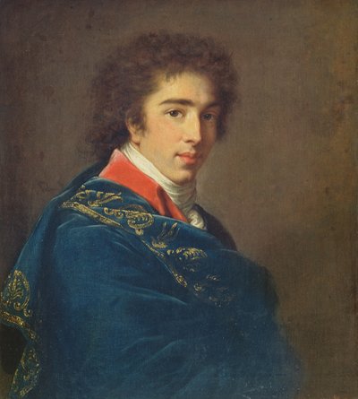 Portrait of Prince Ivan Baryatinsky by Elisabeth Louise Vigee Lebrun